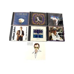 Lot of 8 Elton John CDs Greatest Hits Duets The One